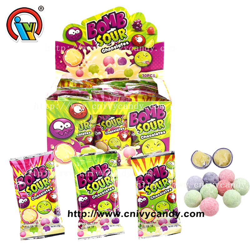 Sneaiceann leanaí bia géar crispy brataithe candy candy seacláide líonta