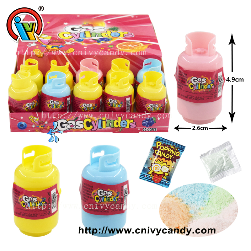 ស៊ីឡាំងហ្គាស Toy Candy, Popping rock Candy, Toy candy supplier, candy toy factory, toy candy wholesale, sour powder candy, Candy with toy