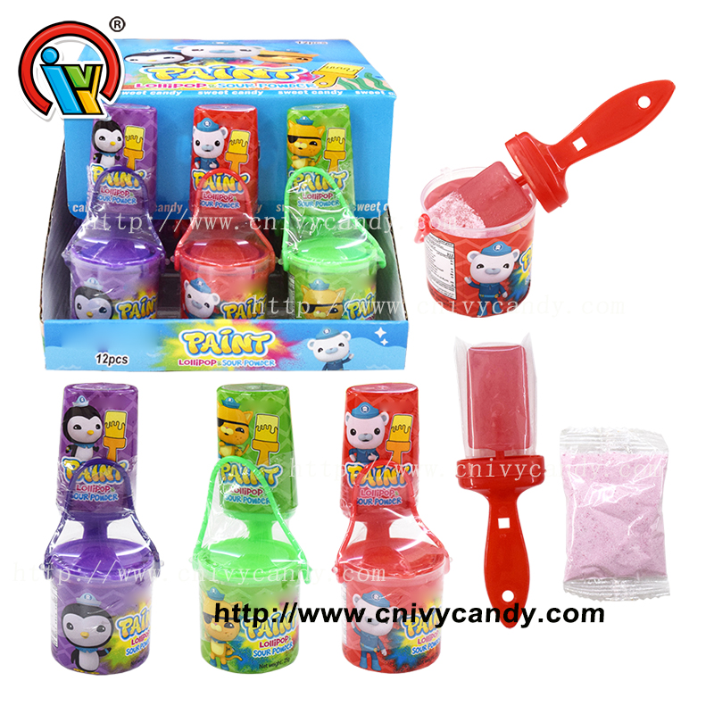 Paint Splash Candy Lollipop Candy