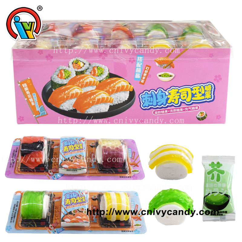 sushi gummy candy factory