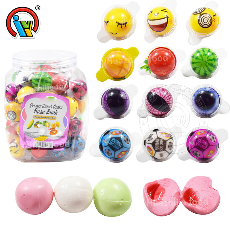 China Customized manufacturer fruit flavor emoji fruit football eyeball ...