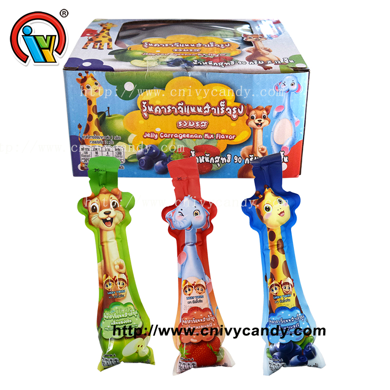 animal shape fruit jelly candy supplier