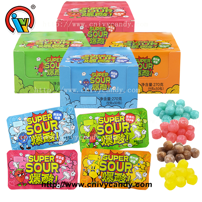 extreme sour hard candy manufacturer