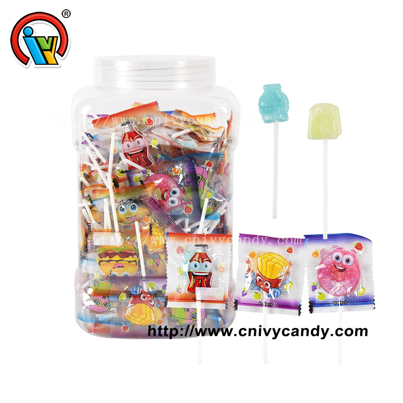 fast food lollipop candy factory