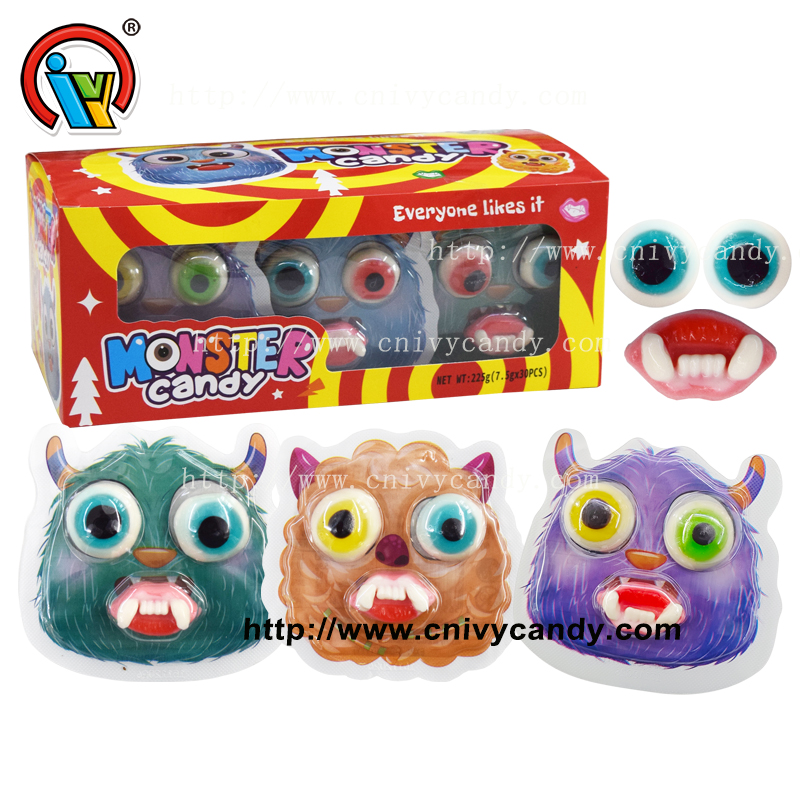  eyeball buckteeth gummy candy manufacturer