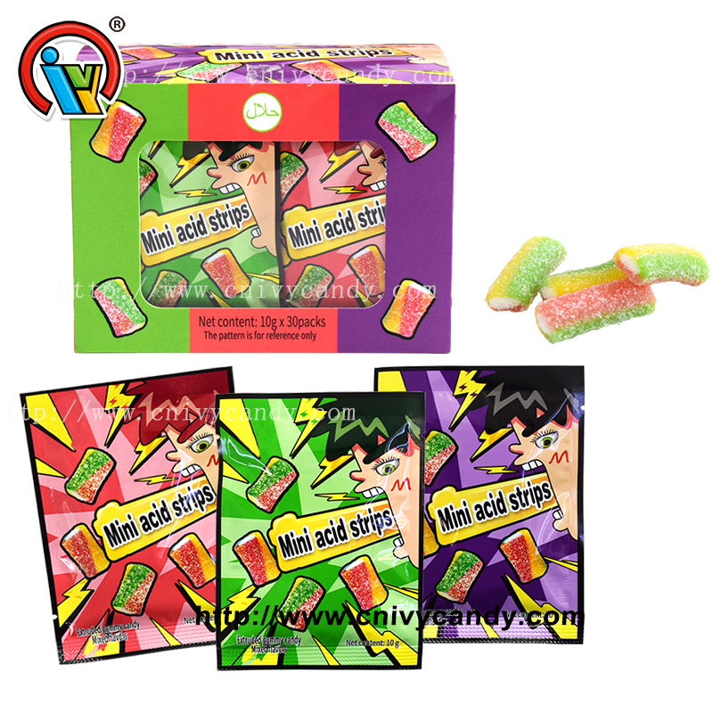 sour gummy candy factory