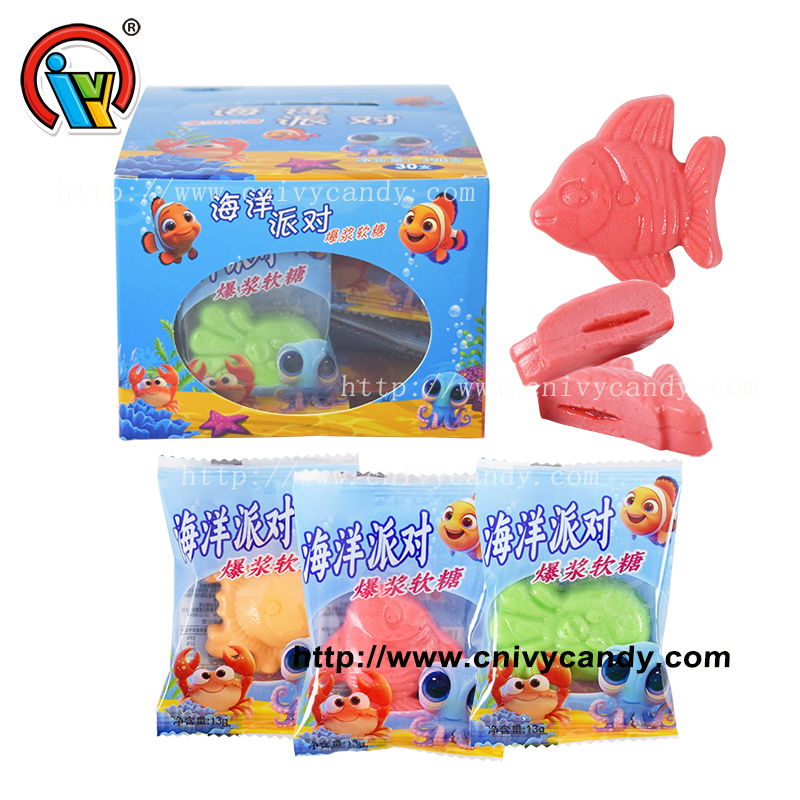 jam filled gummy candy manufacturer